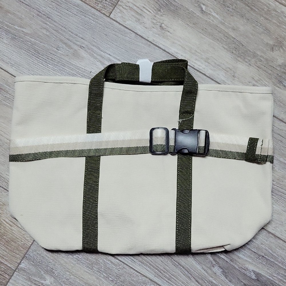 DSW Exclusive Free MyPerk Canvas Tote with Travel Band NWT